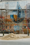 863138 Afbeelding van de grote muurschildering 'Waterstraat' op de zijgevel van het pand Willemstraat 57 in Wijk C te ...
